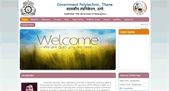 Desktop Screenshot of gpthane.org.in